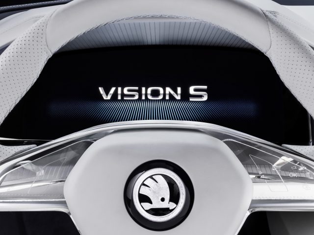 Шкода Vision логотип с.
