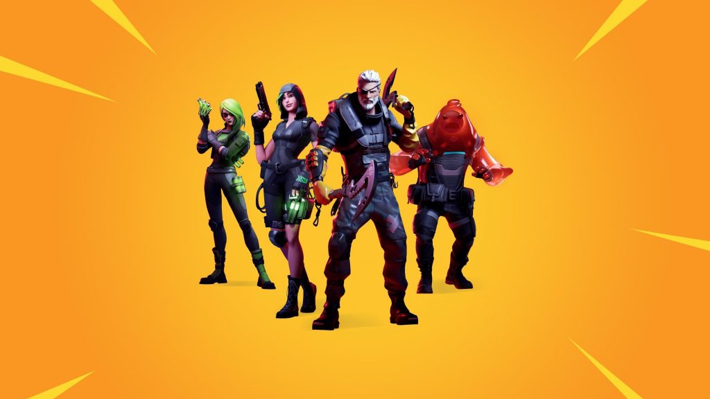 Заставка игры fortnite