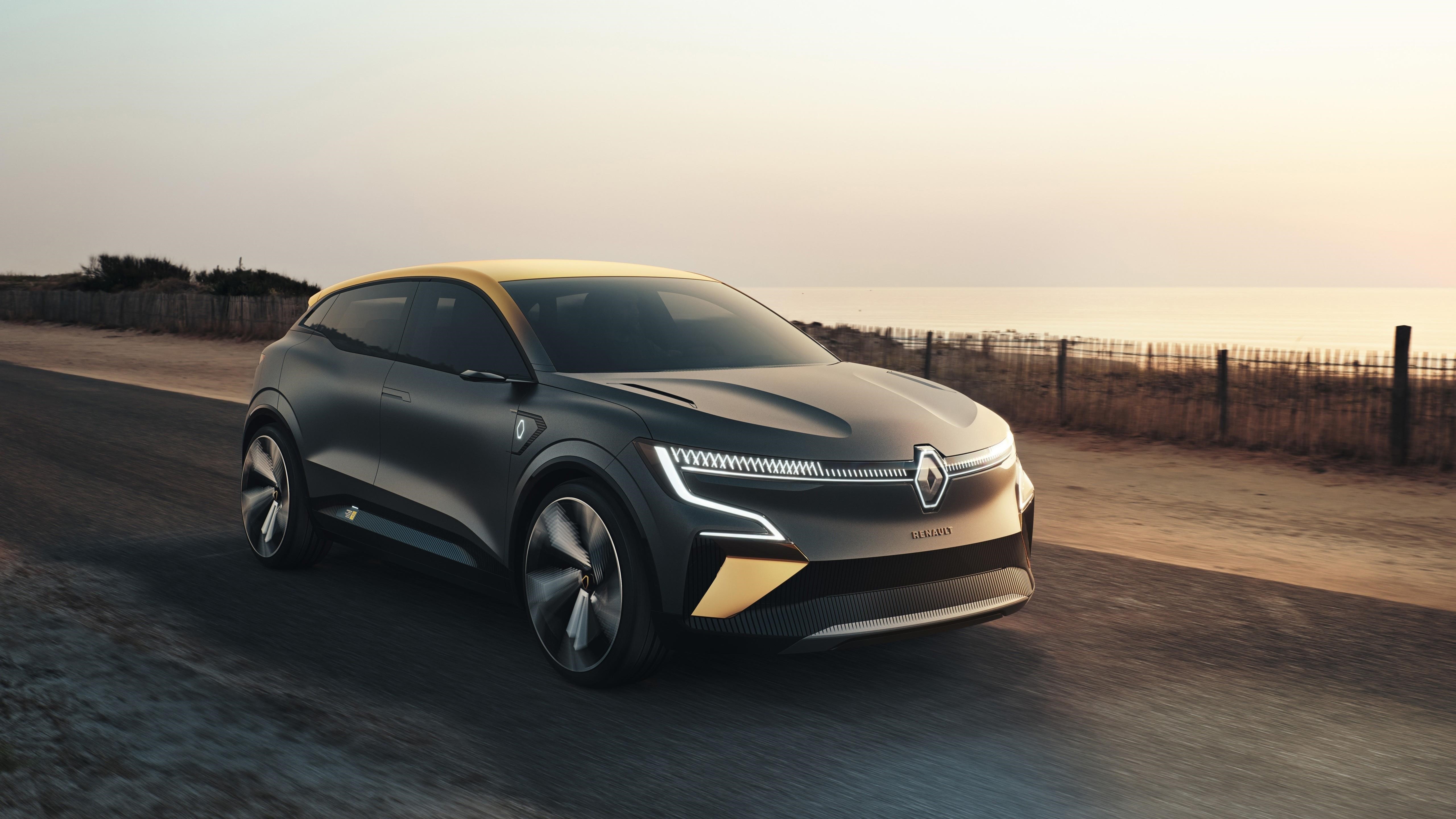 Renault megane vision 2020 3 автомобиля обои скачать