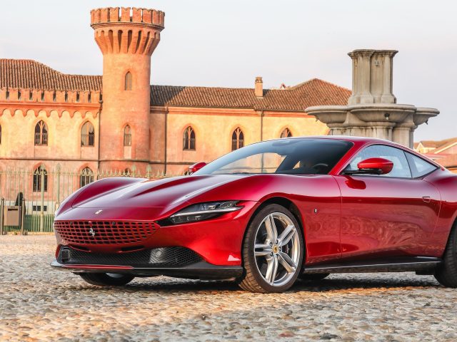 Ferrari red roma 2021 9 автомобилей