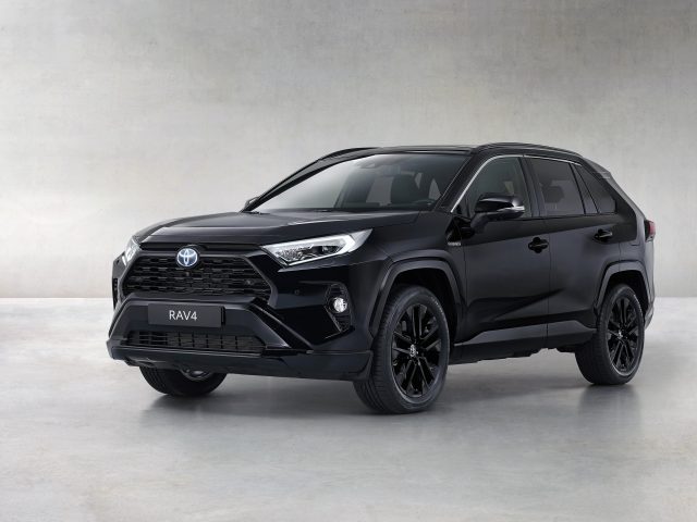 Toyota rav4 hybrid black edition 2020 автомобили