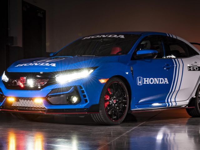 2020 honda civic type r pace car автомобили