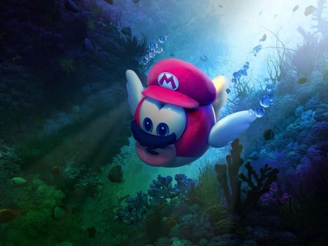 Супер Марио подводная Одиссея