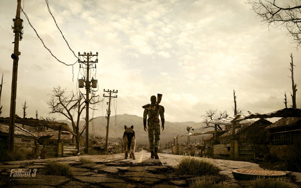Fallout, 3, человек обои скачать
