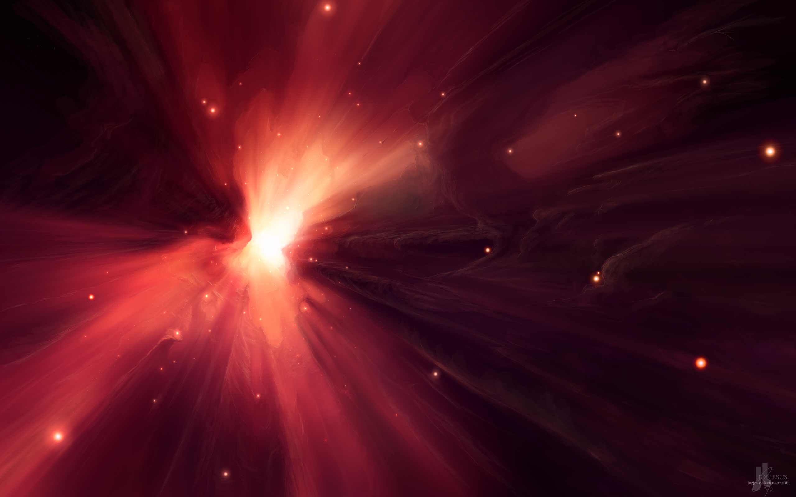 Phoenix nebula. обои скачать