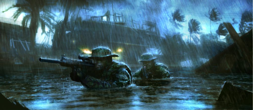 Medal of Honor Warfighter, солдаты, дождь обои скачать