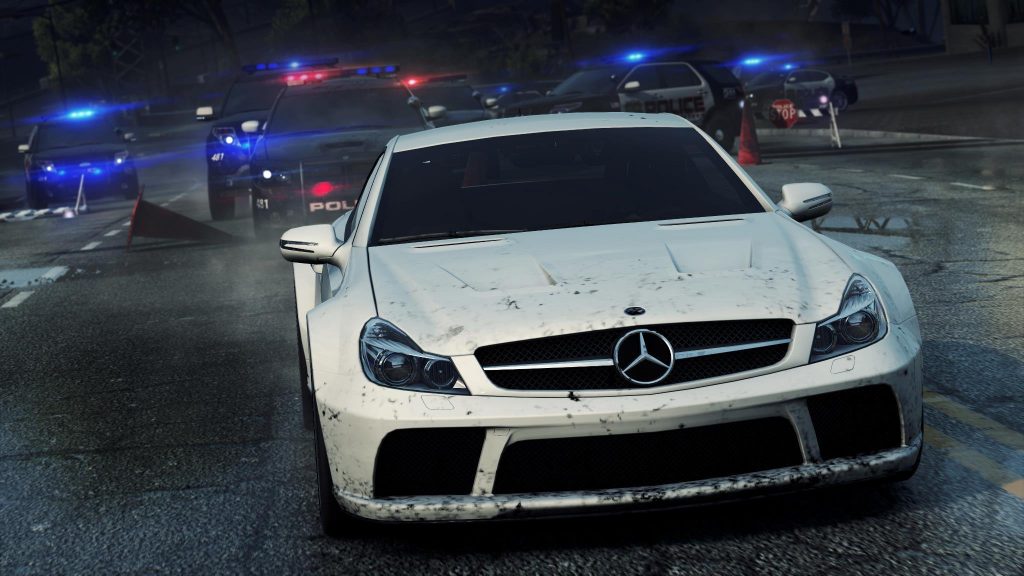 Need for Speed, Most Wanted 2012, Mercedes, Benz обои скачать