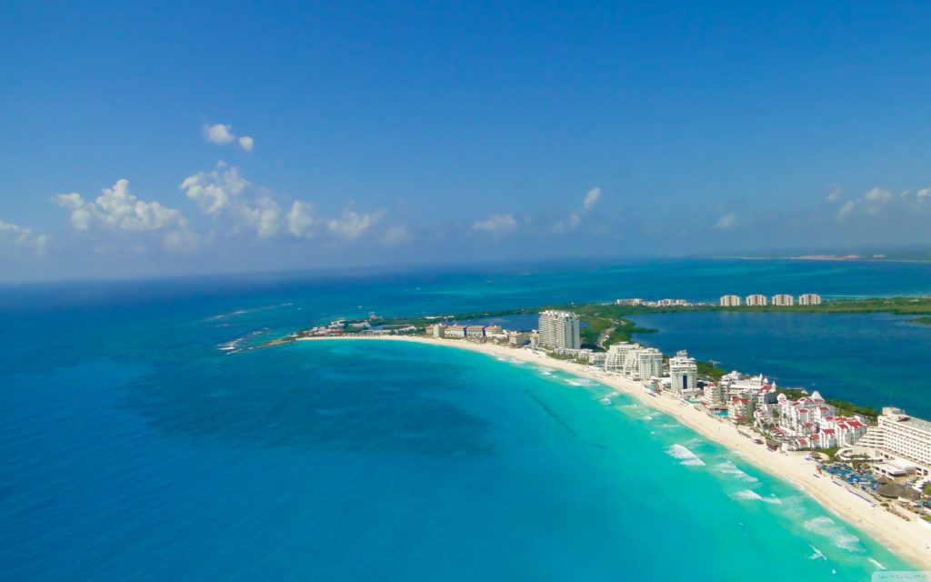 Mexico, cancun, пляж, песок обои скачать