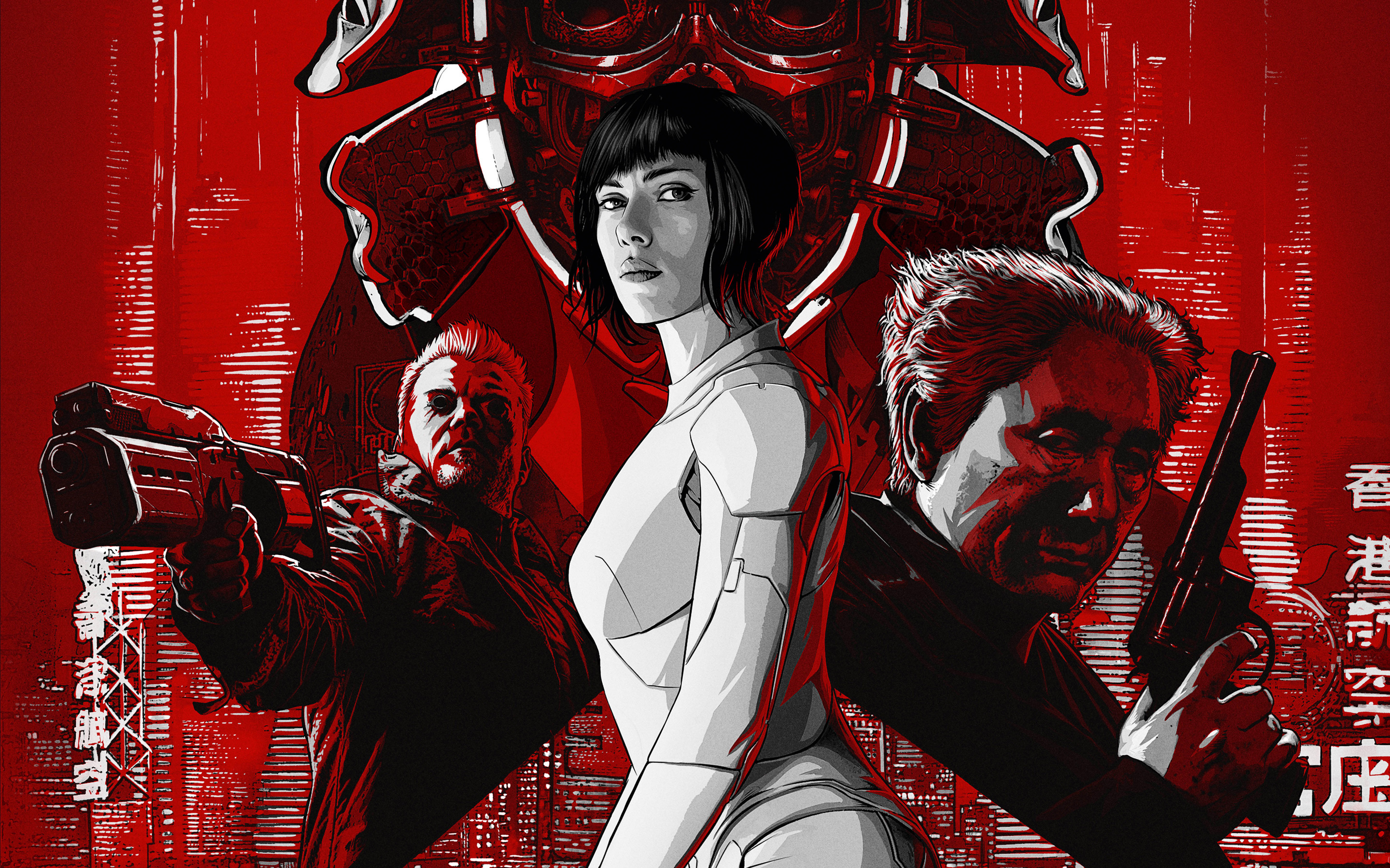 Ghost in the shell. обои скачать