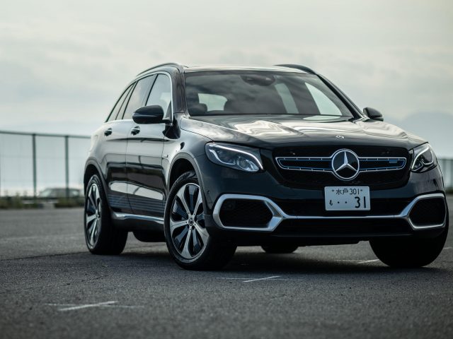 Черный mercedes-benz glc f-cell 2021 автомобили