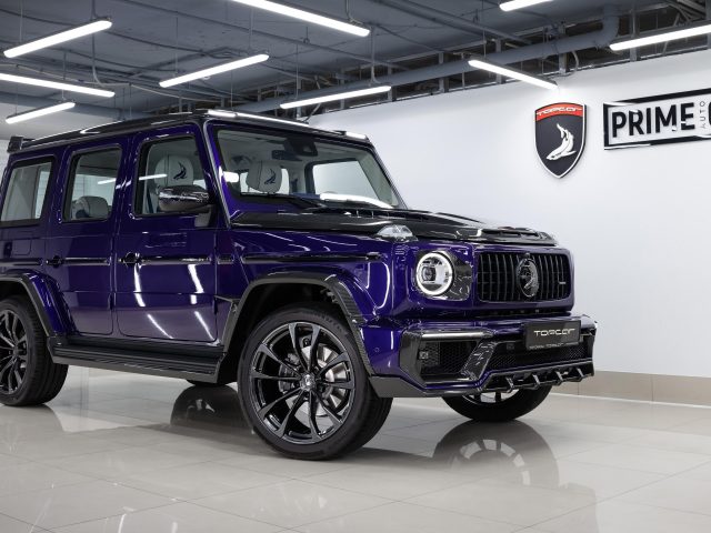 Автомобили topcar mercedes-benz g 350d violet inferno 2020