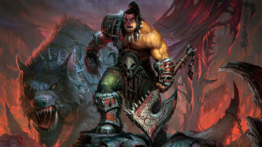 World of Warcraft Orc обои скачать