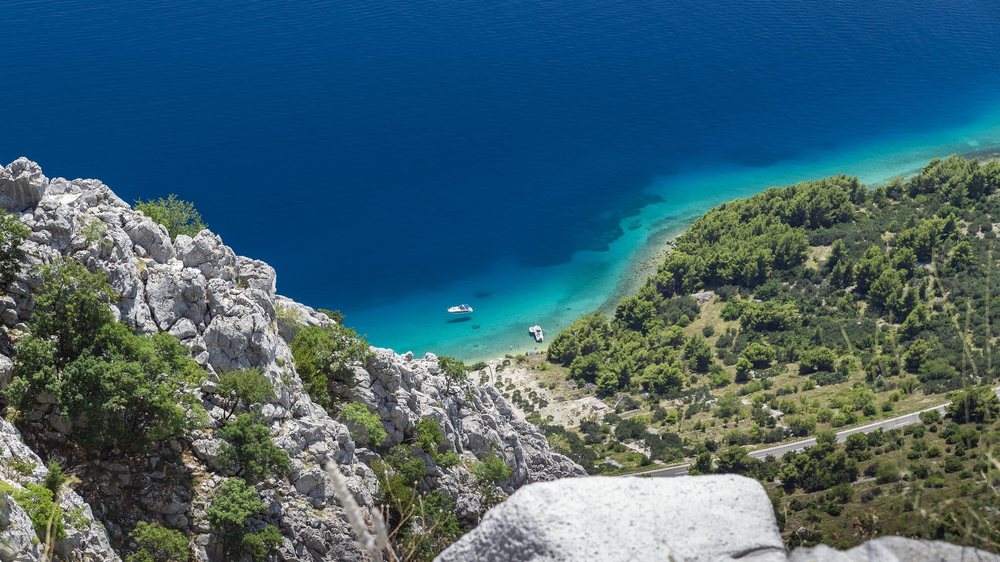Хорватия побережье океана обои скачать