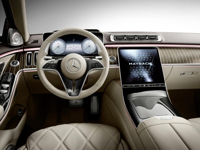 Mercedes-maybach s 580 2021 интерьер автомобилей