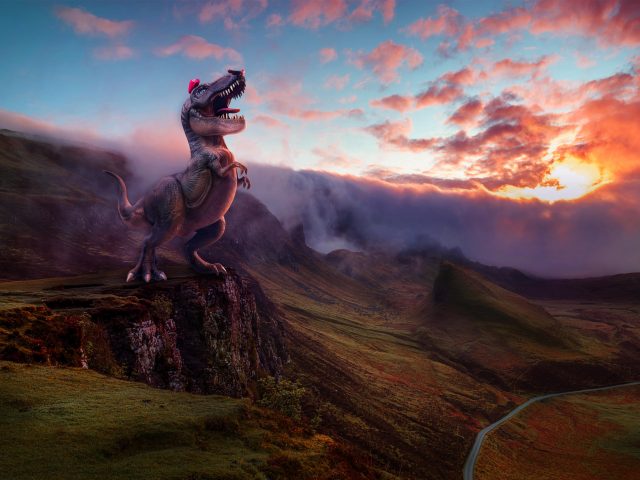 Супер Марио Одиссея динозавров