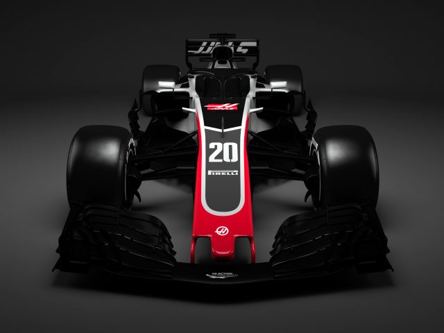 Автомобиль Формулы 1 haas