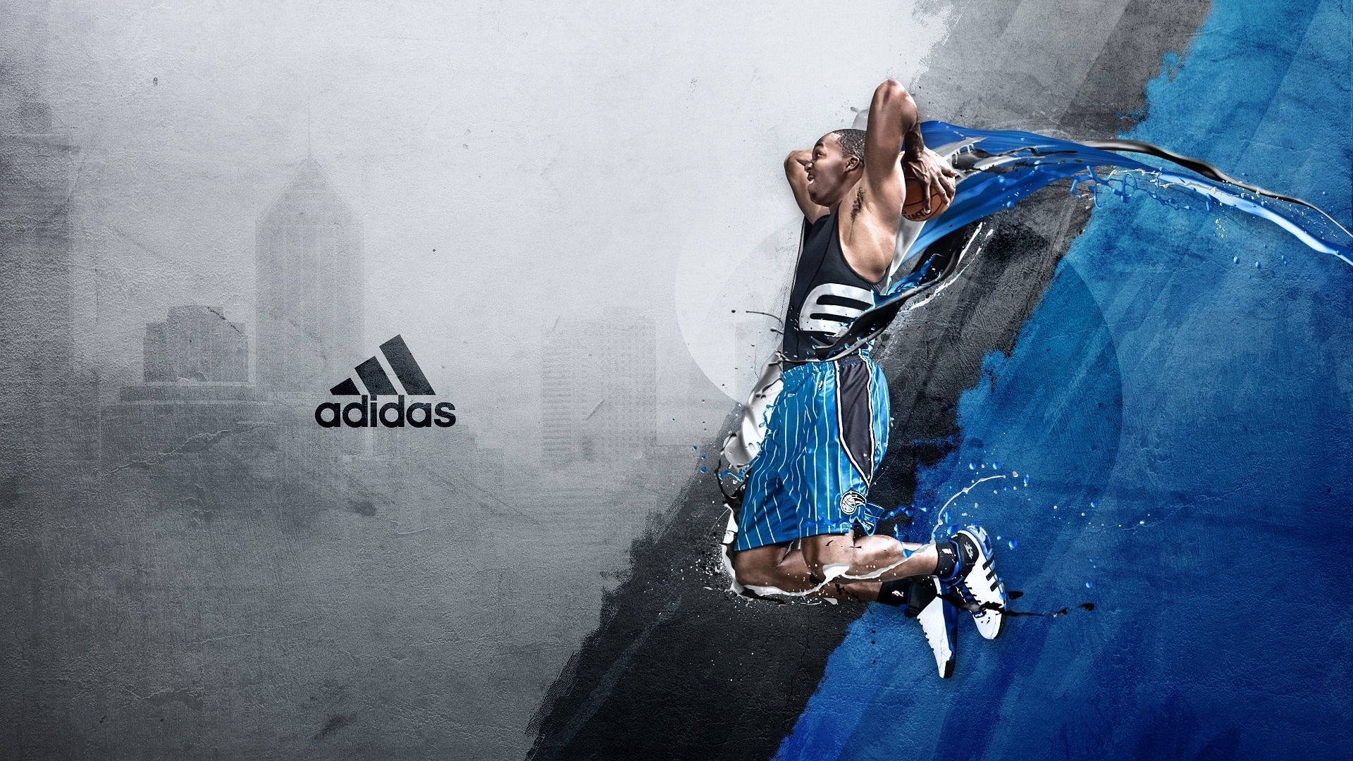 Adidas NBA баскетбол обои скачать