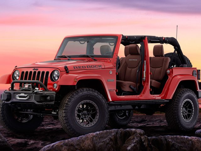 Jeep wrangler red rock concept.