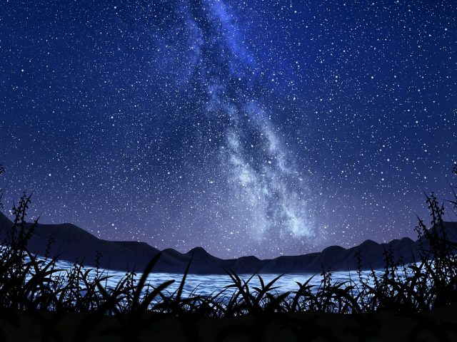 Млечный Путь звездное небо пейзаж