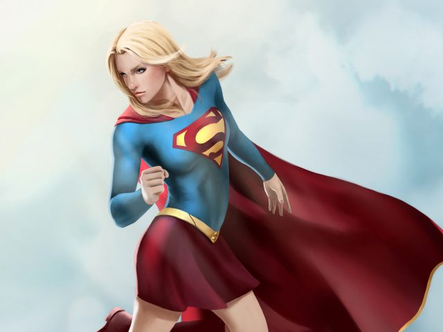 Supergirl artwork.