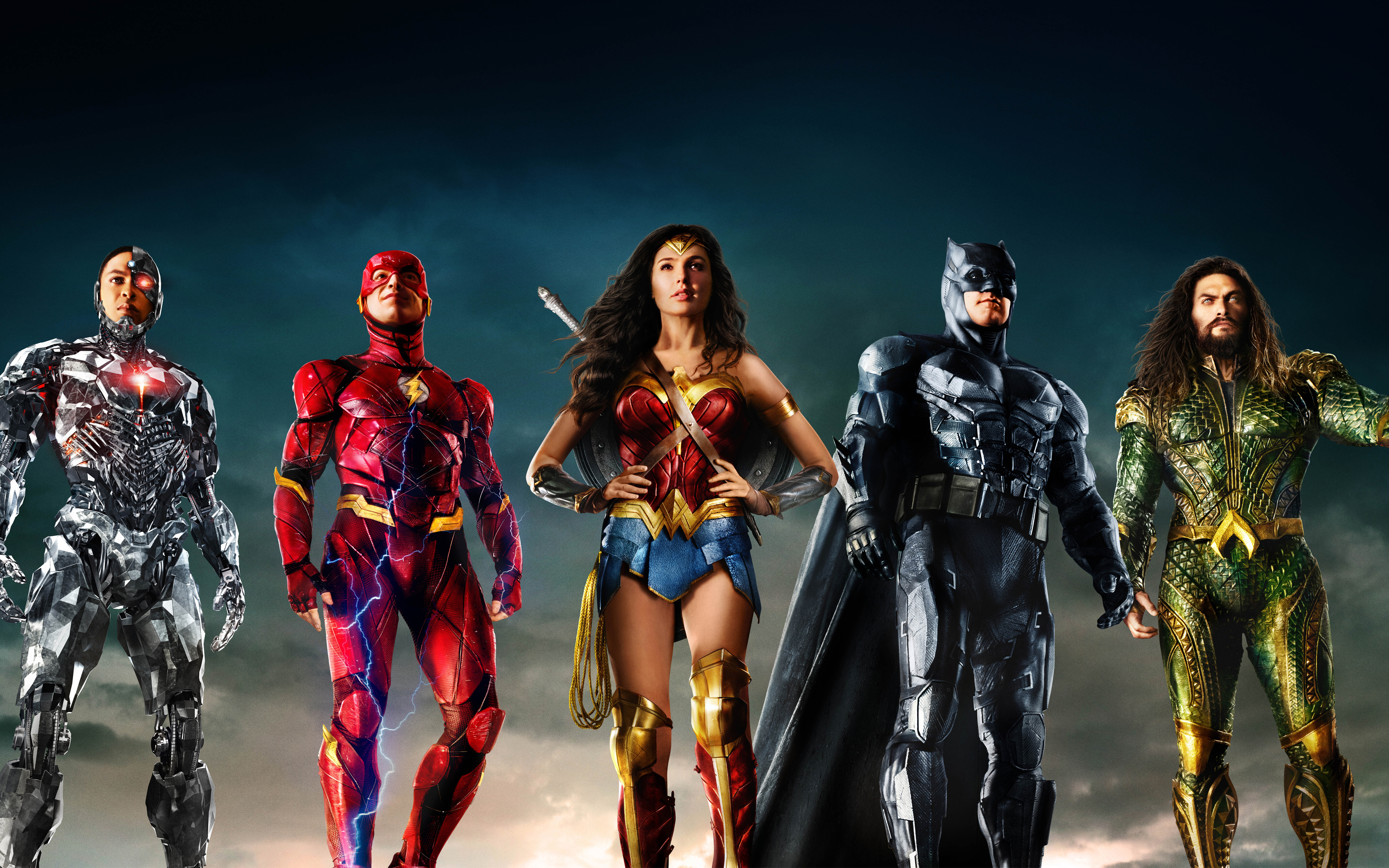 Супергерои Лиги Справедливости обои скачать