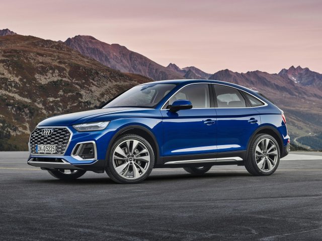 Audi blue q5 sportback 45 tfsi quattro s line 2020 автомобили