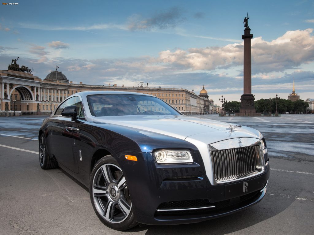 Rolls-Royce, Wraith, машина, передок обои скачать
