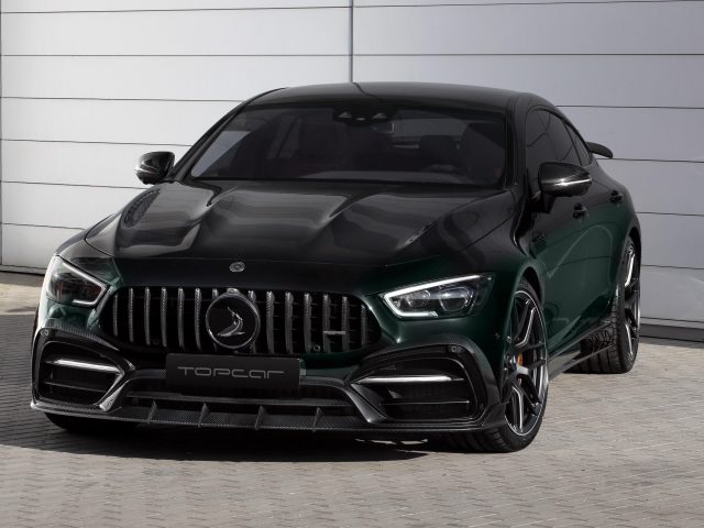 Topcar черный mercedes-amg gt 63 s 4matic+ 4-дверный купе inferno 2020 2 автомобиля