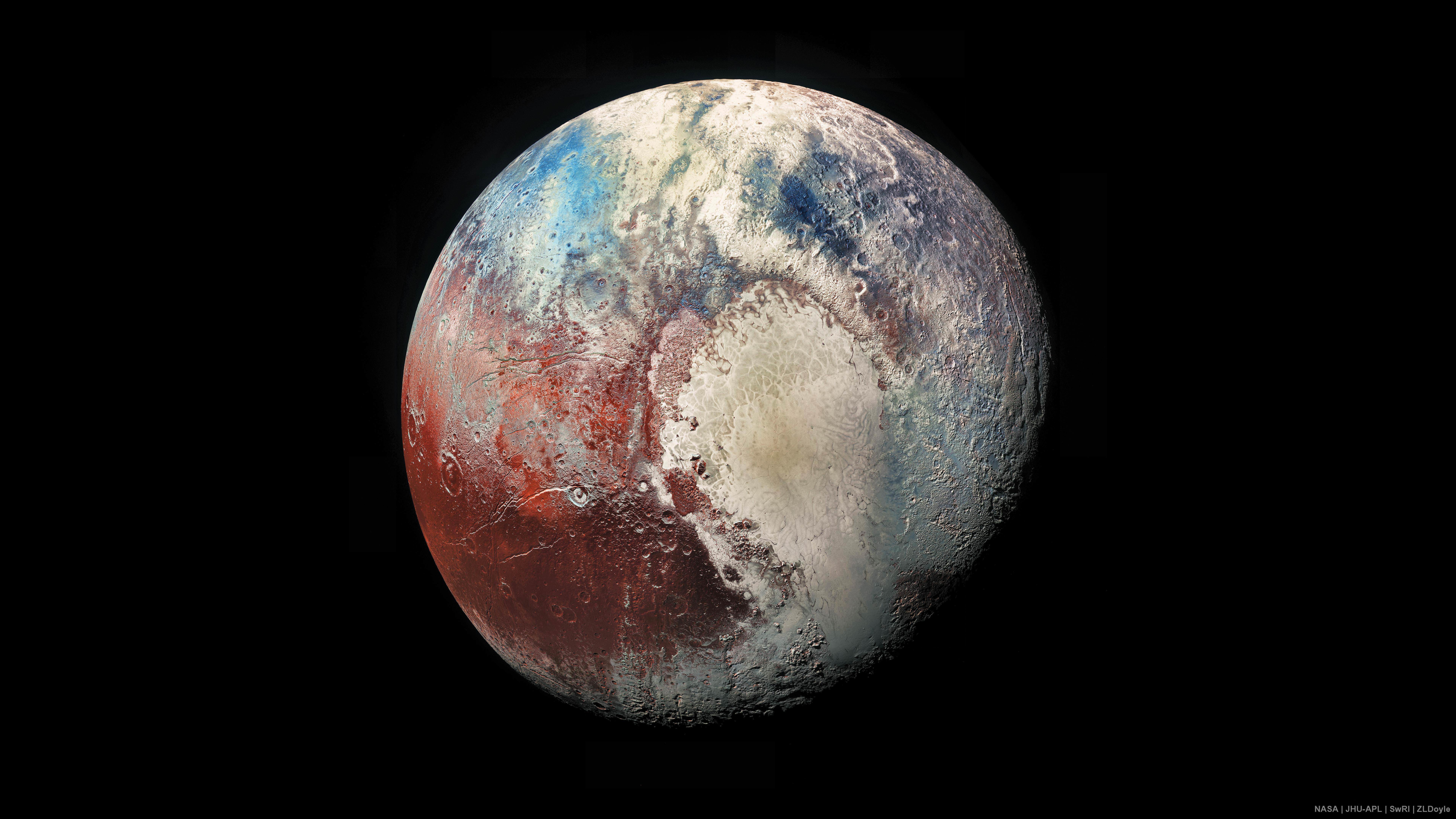 Планета Плутон обои скачать