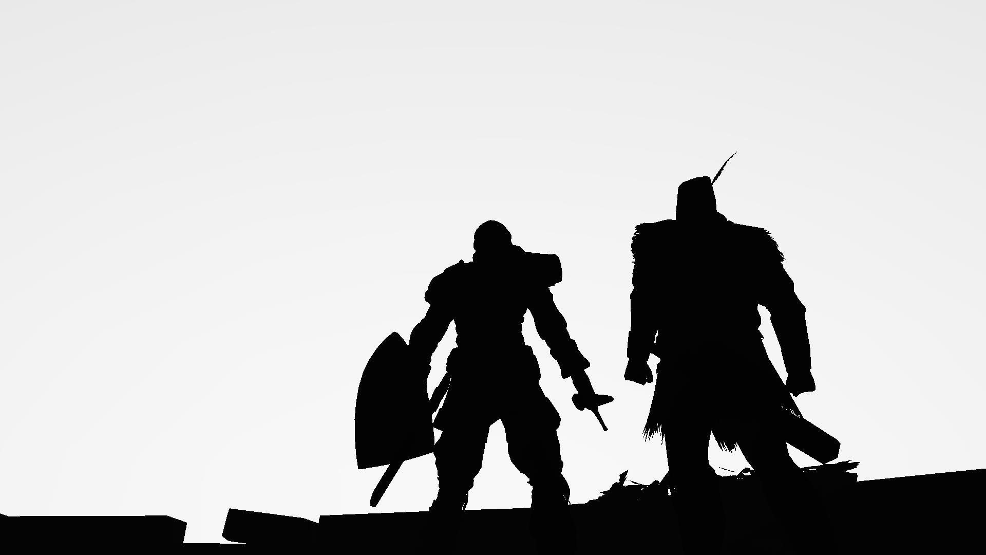Dark souls two warriors image games обои скачать