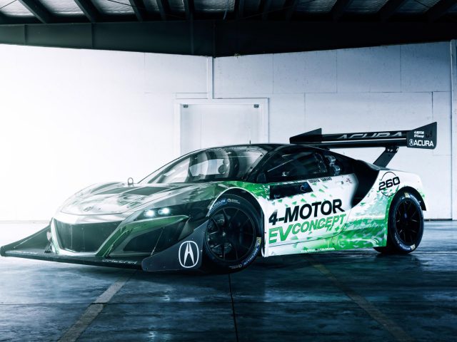 Концепт NSX акура автомобиля EV